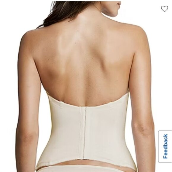 DOMINIQUE | Paige Underwire Bustier 8500 In Bone cream Sz 42D - Picture 2 of 7
